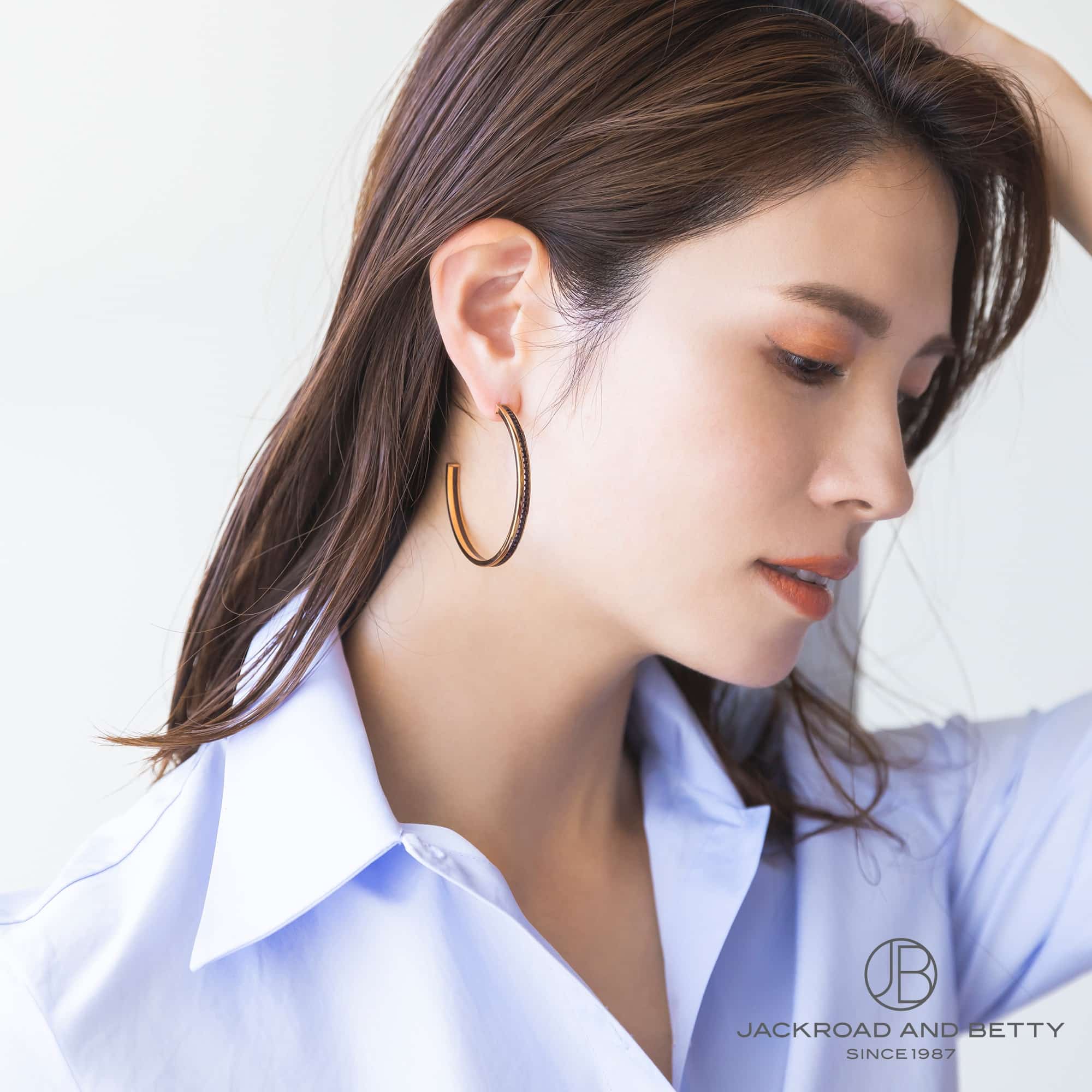 キャトル クラシック フープ イヤリング ラージ[JCO01578] Quatre Classic Hoop Earrings Large |  ブシュロン 新品 ジュエリー