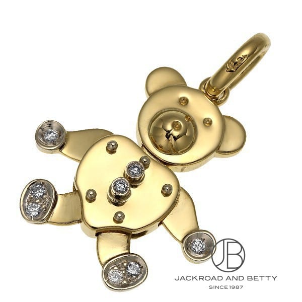 オルセット テディベアモチーフ ペンダントトップ[] Orsetto Teddy Bear Motif Pendant Top | ポメラート 中古  ジュエリー