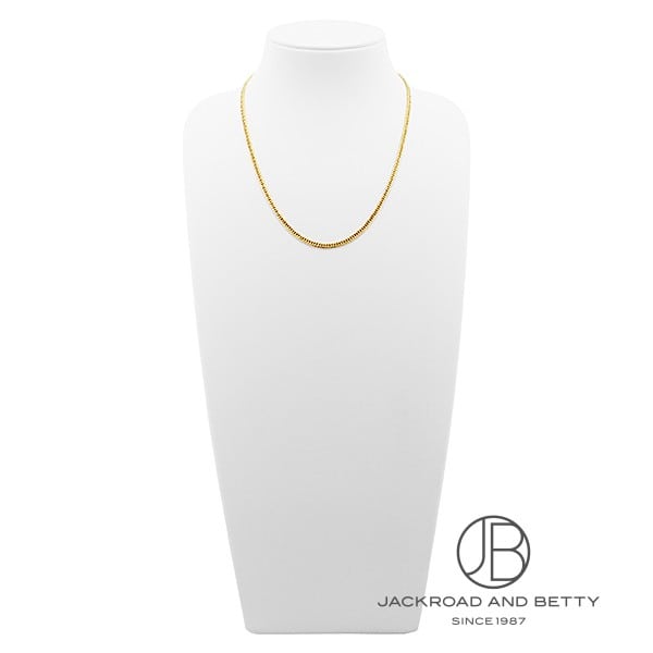 K18 6面 ダブル 20.1g 50cm ネックレス 造幣局刻印有り[] Kihei Necklace Gold | 喜平 中古 ジュエリー