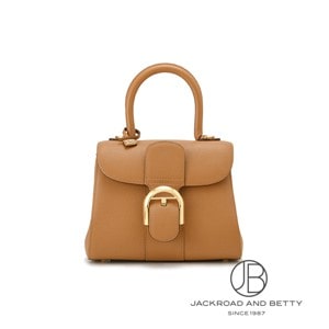 ブリヨン ミニ ハンドバッグ ベジタル ブラウン[AA0406AAU024MDO] Brillant Mini Handbag Vegetal  Brown | デルヴォー 新品 バッグ/財布/小物