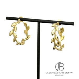 パロマ・ピカソ オリーブ リーフ フープ ピアス[60572003] Paloma Picasso Olive Leaf Hoop Earrings  | ティファニー 新品 ジュエリー